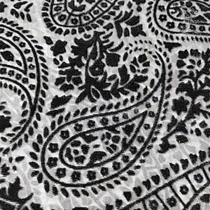 Solid and Burn-out Micro Velvet